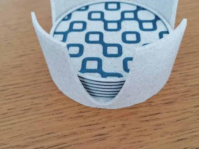 Holder for non-stick coaster