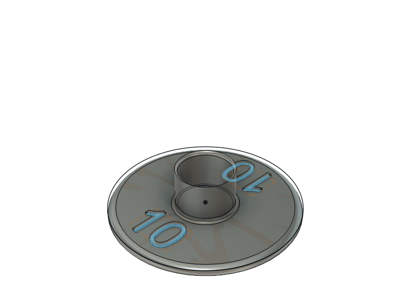 Simulator Golf Tee