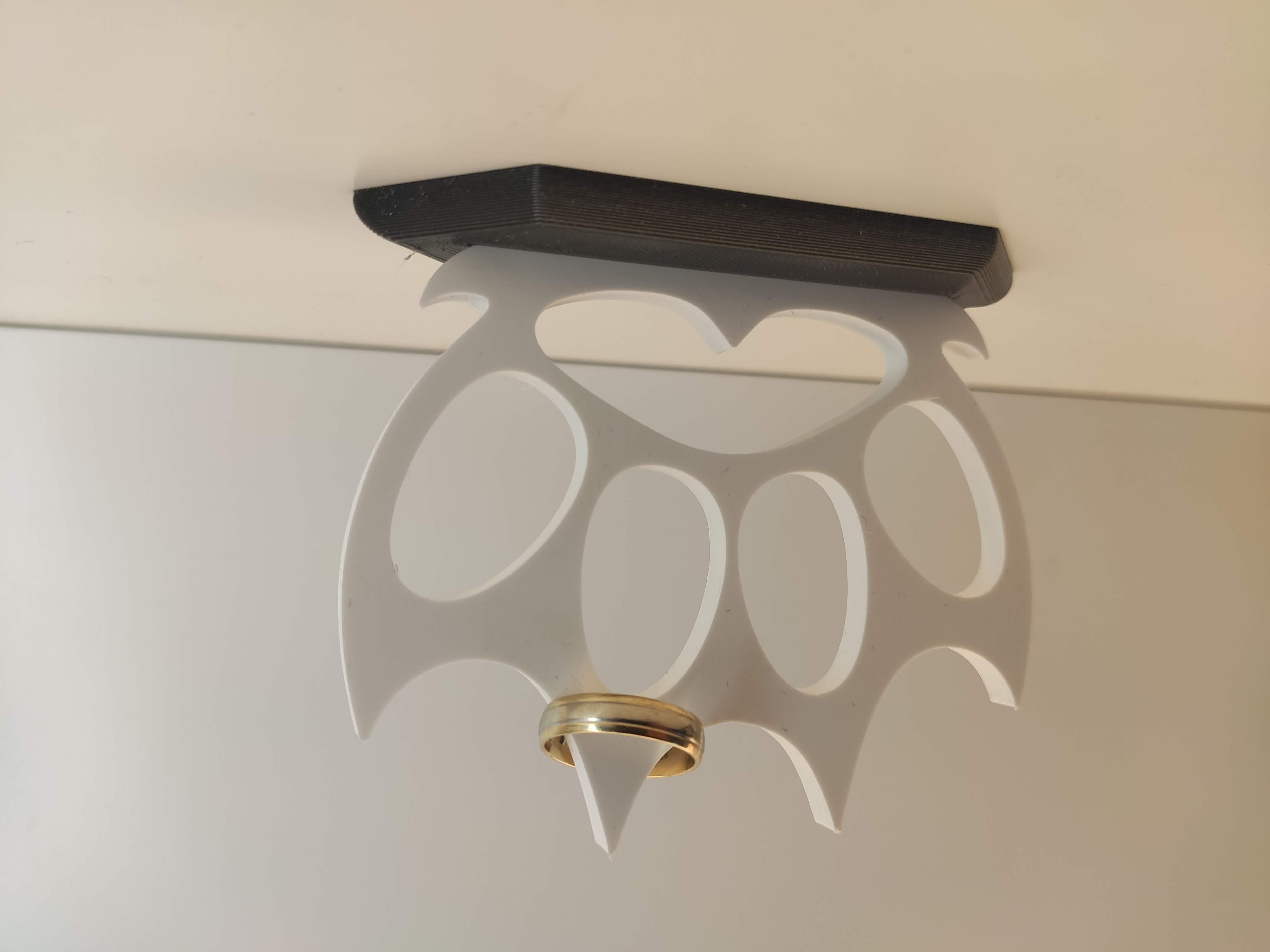 Miniatura 5 do modelo 3D Knuckleduster with claws - ring holder