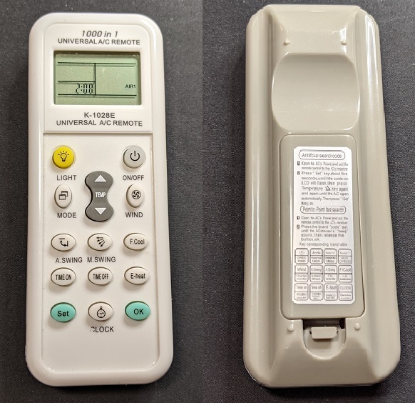 1000 in 1 Universal A/C Remote Holders K-1028E