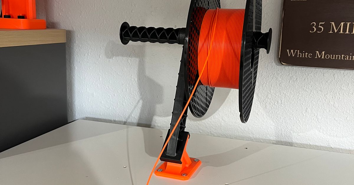IKEA Lack Table Spool Holder Base by CJ I. | Download free STL model ...