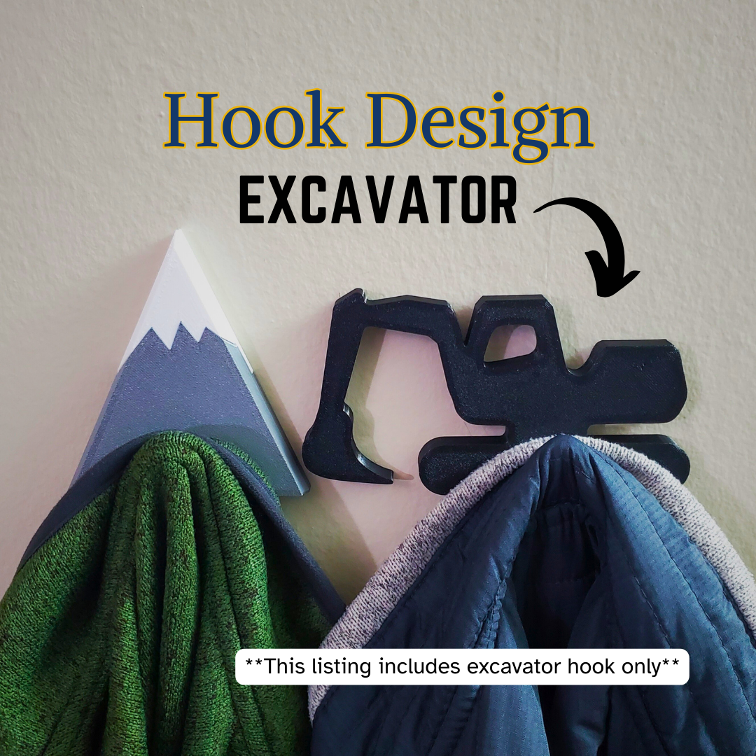 Excavator Coat Hook