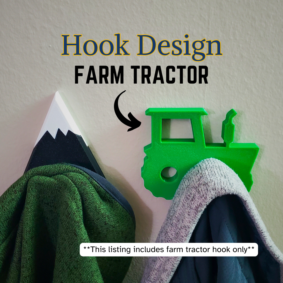 Farm Tractor Coat Hook
