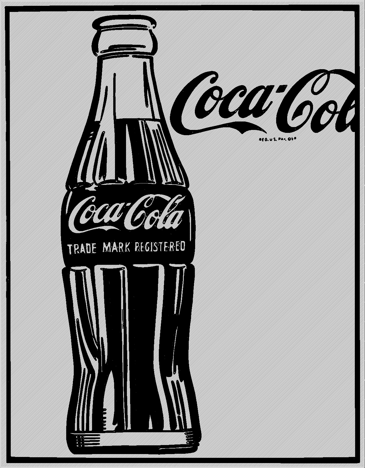 Coca-Cola by Andy Warhol 2 Color by Triple G Workshop | Download free ...