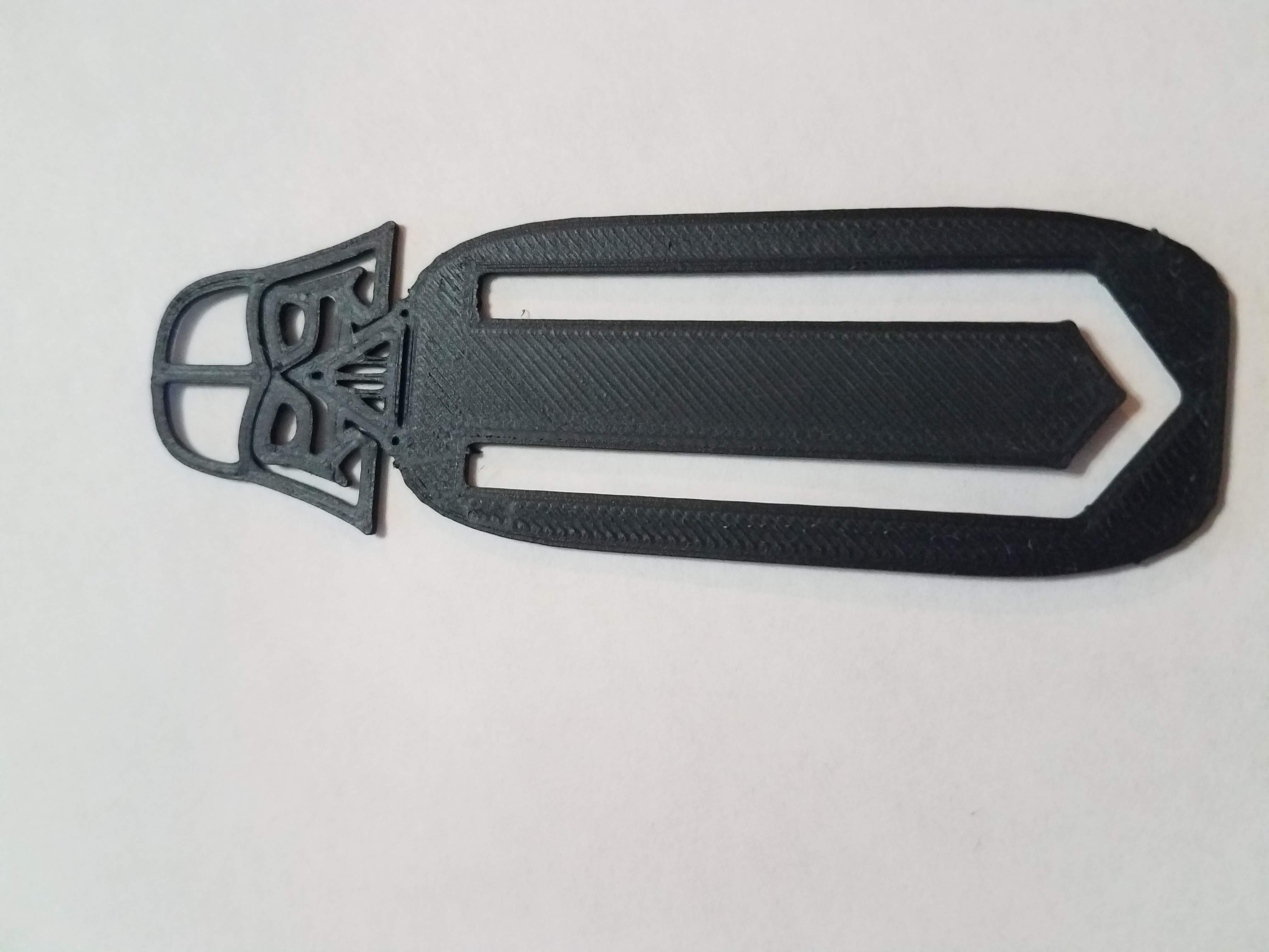 Darth Vader Bookmark By Jackspirit Download Free STL Model darth-vader-bookmark-by-jackspirit-download-free-stl-model