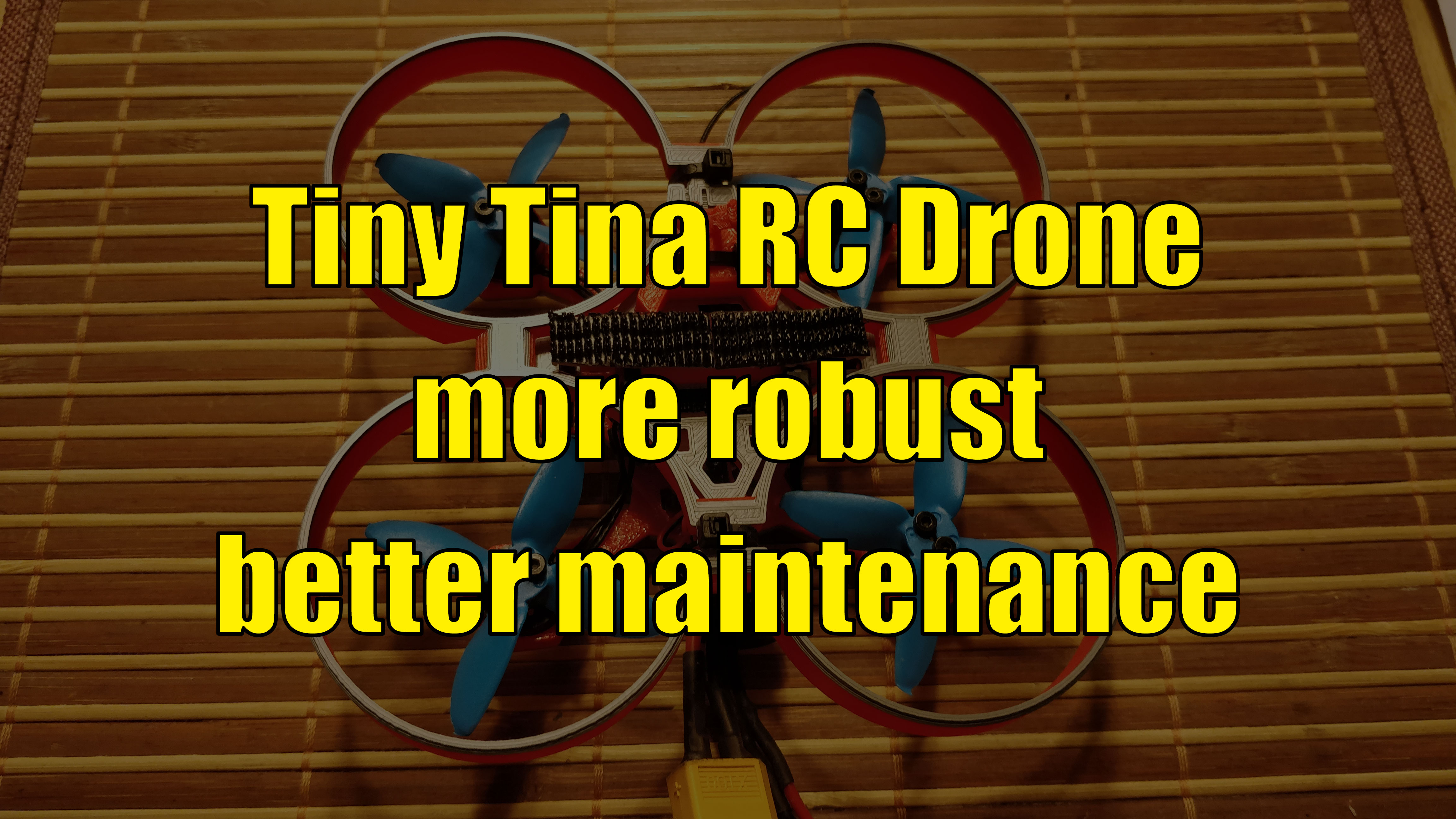 Tiny Tina RC Drone - more robust