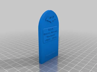 Batman tombstone