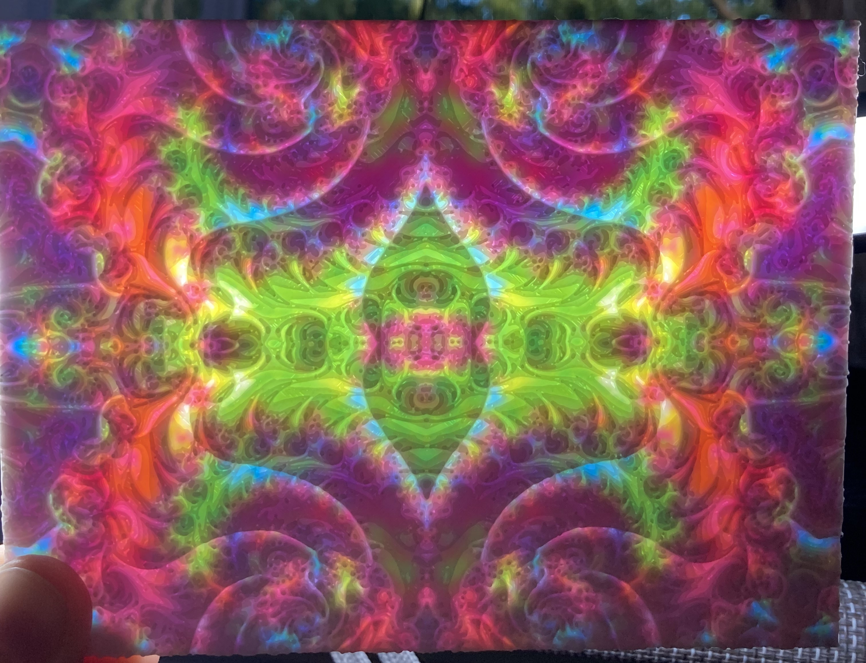 Psychedelic CMYK Lithophane by DentonDesign | Download free STL model ...