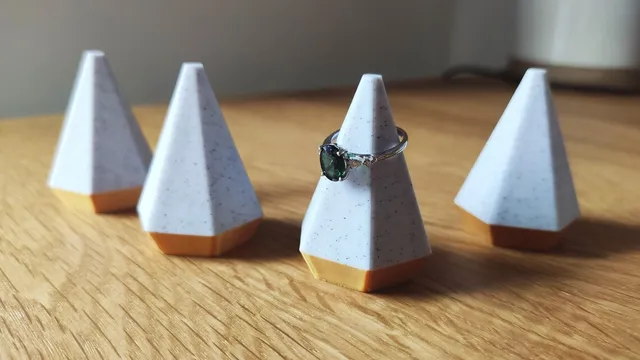 Geometric Ring Holder || Multi Material Ready!