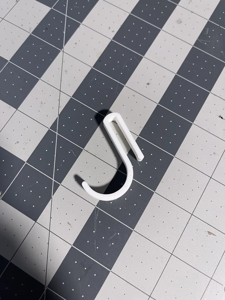 Small wire shelf hook by devind1198 download free stl model