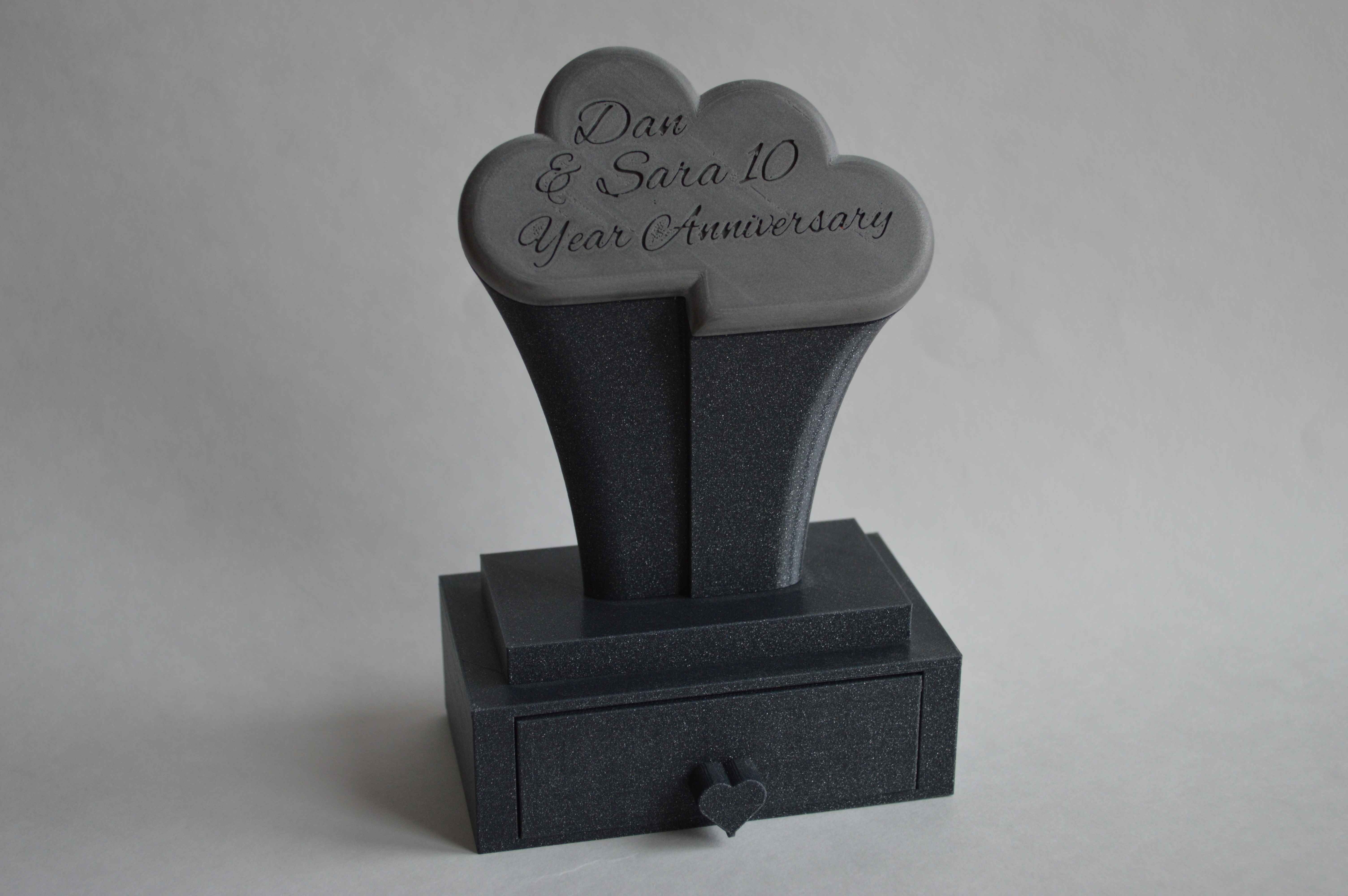 Flying Hearts Jewelry Box