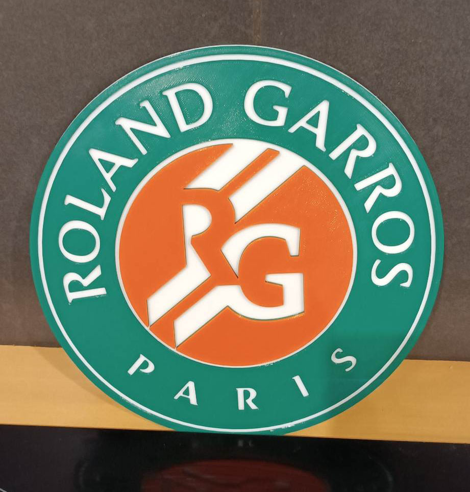 Roland Garros logo (With 2 color changes)