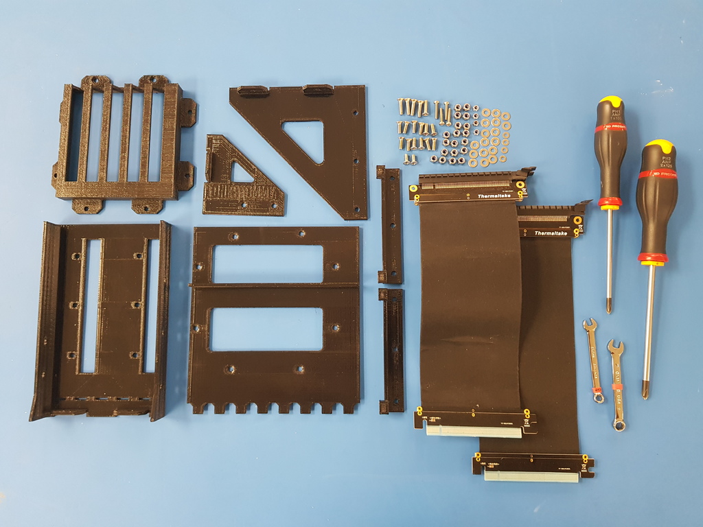 Miniatura 10 do modelo 3D GPU Vertical Mount - SLI