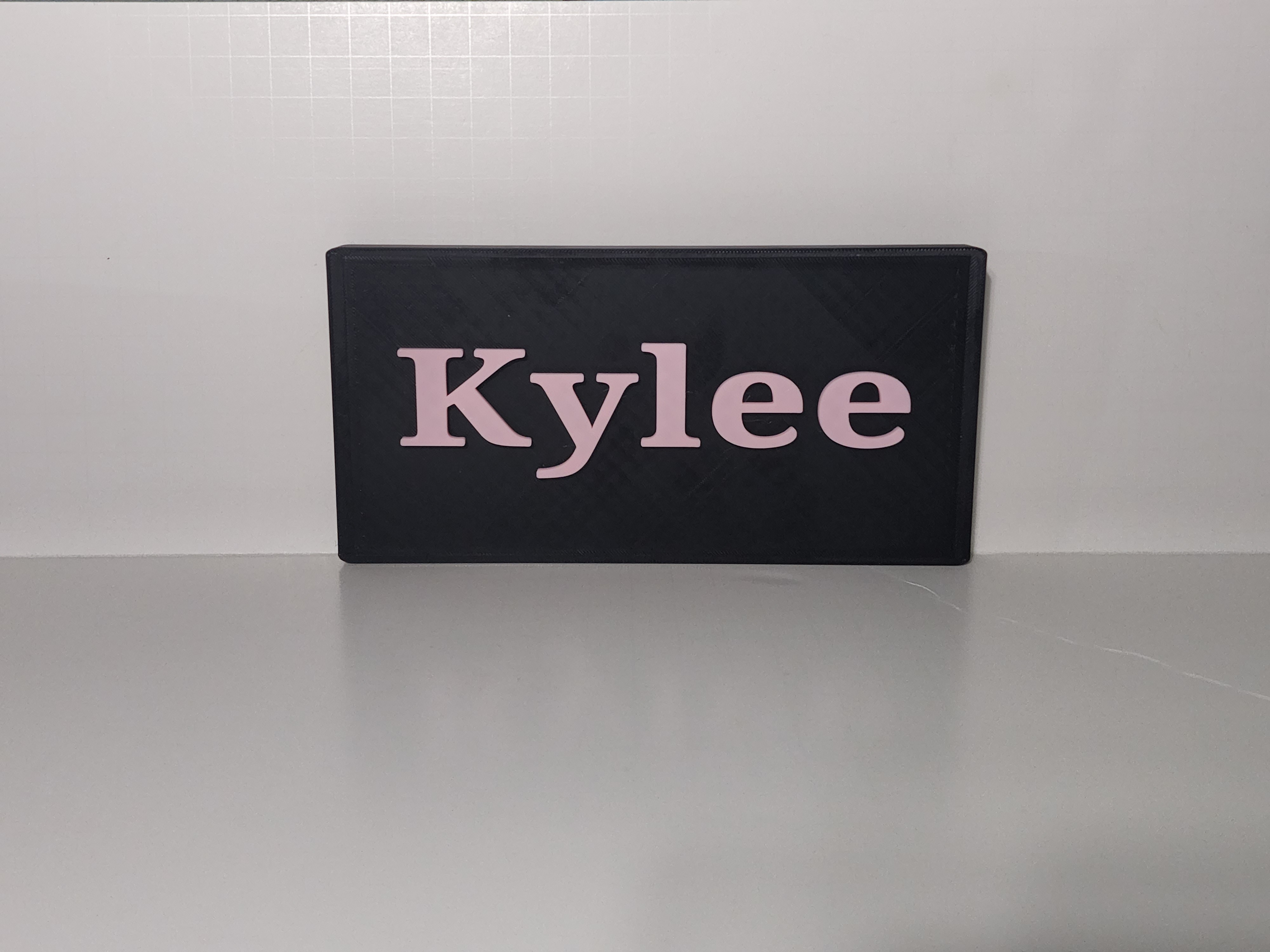 Kylee Nameplate