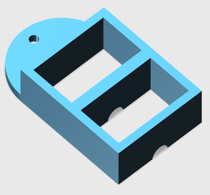 dual display wall mount by ffejrxx | Download free STL model ...