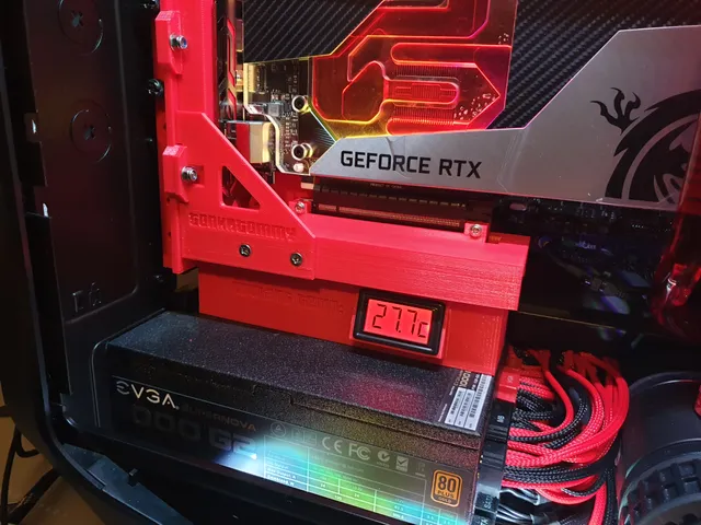 Single GPU Vertical Mount 2-3 Slot