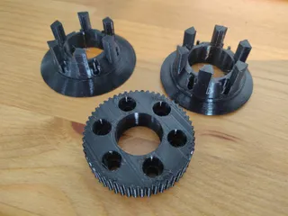 Electric longboard pulley hdt3m54t