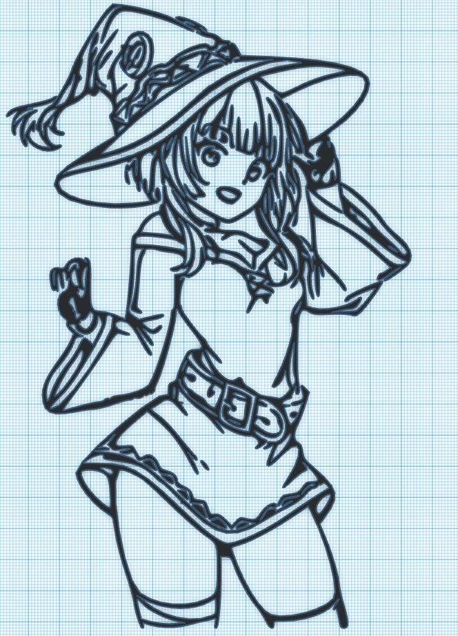 MEGUMIN - KONOSUBA EXPLOSION - .CUTE - WALL ART