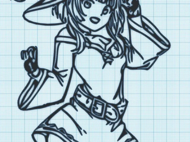 MEGUMIN - KONOSUBA EXPLOSION - .CUTE - WALL ART