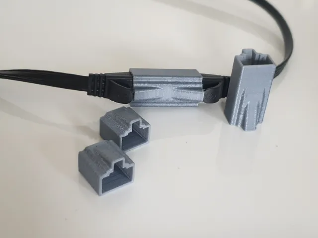 Slim RJ45 Ethernet Cap / Coupler/ Clip protector