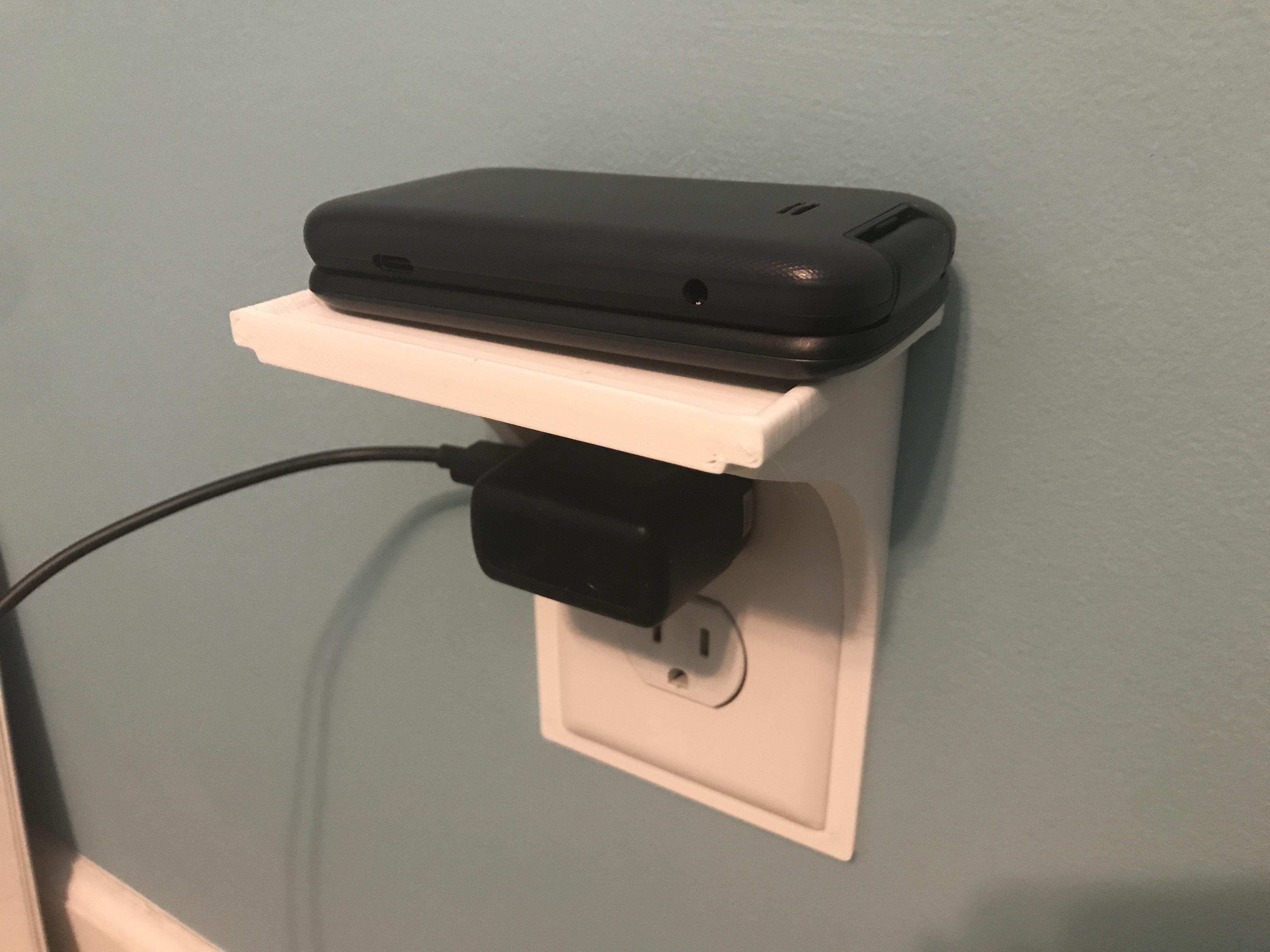 Improved Outlet Cover Shelf (3in x 4.75in)