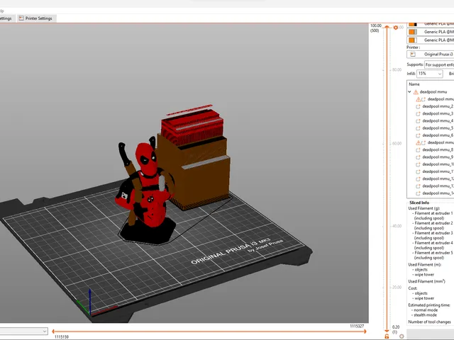 Deadpool bust MMU / File "fix" for easier assembly (I think)