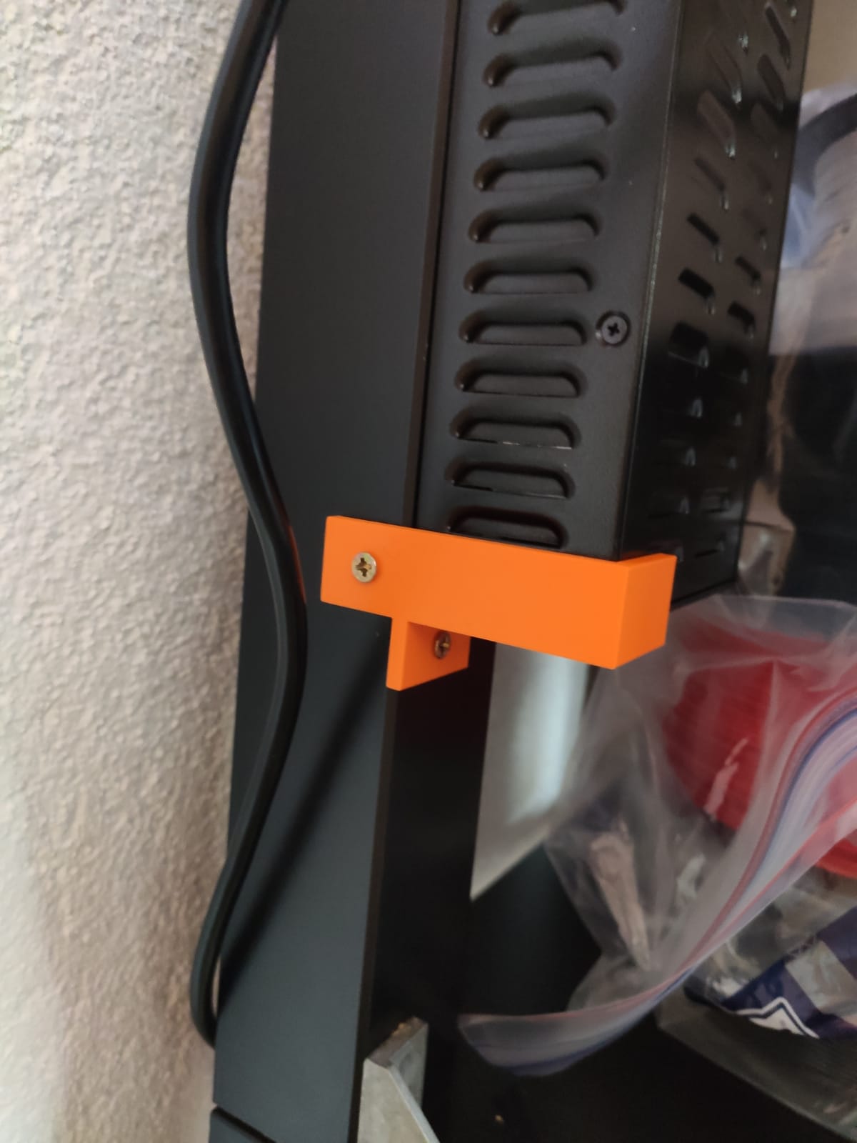 Prusa MK3S 24V PSU holder ikea lack enclosure perfekt!
