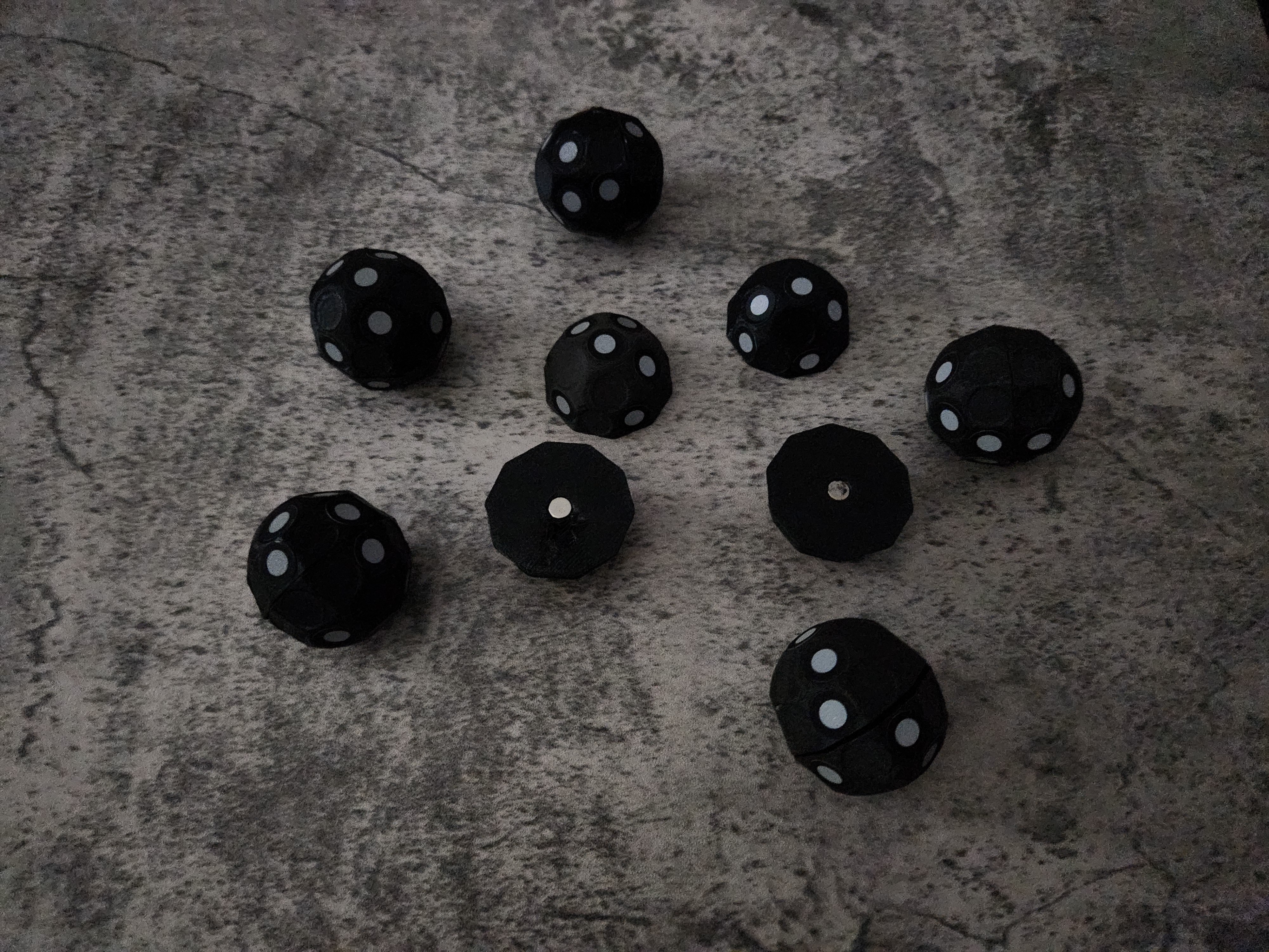 Miniatura 4 do modelo 3D Marker Tracker Ball 3d scanning