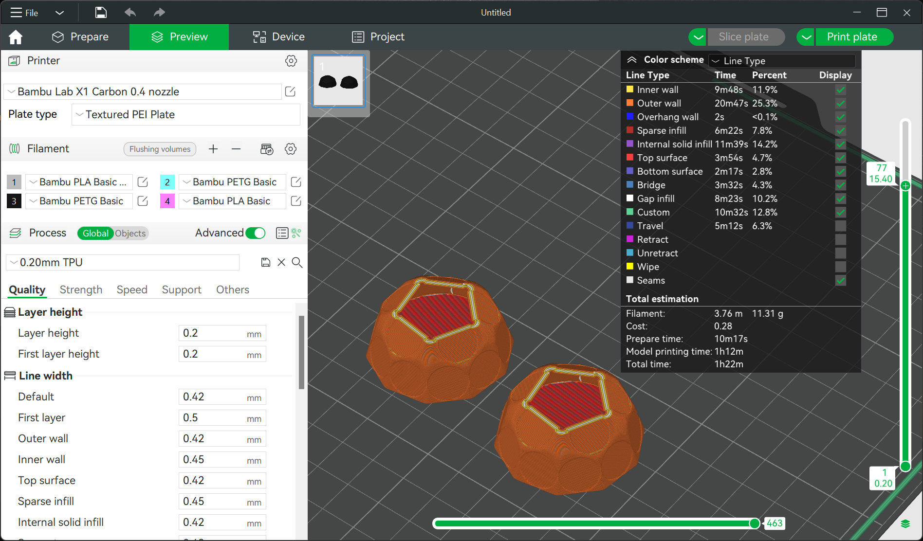 Miniatura 2 do modelo 3D Marker Tracker Ball 3d scanning