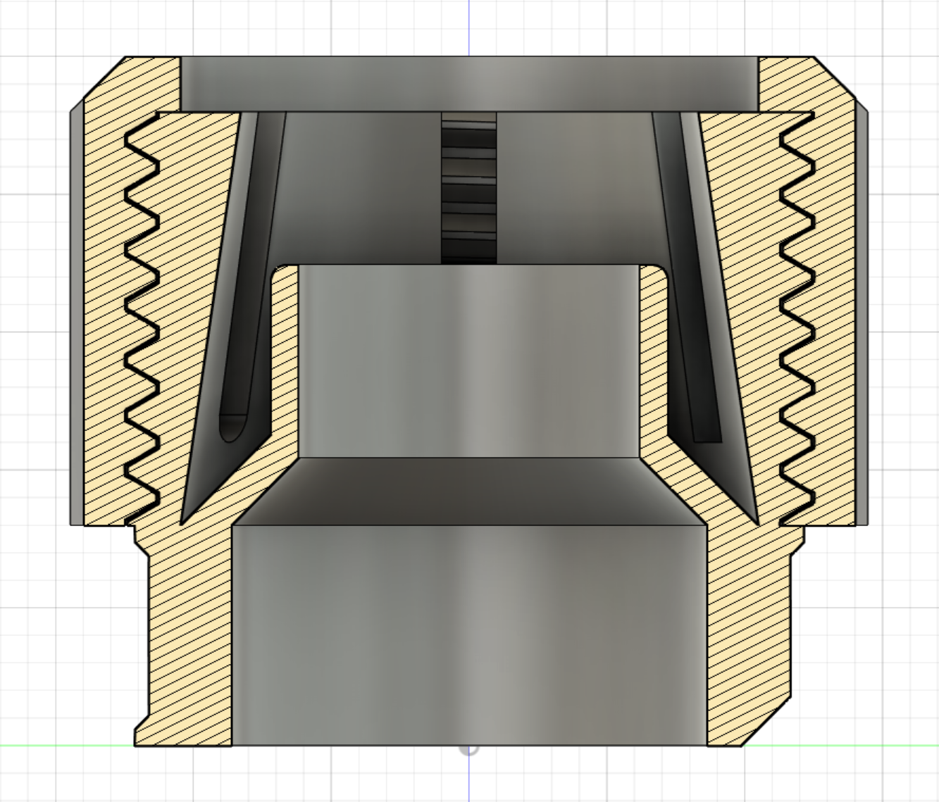 Compression Fitting for CPAP hose on WS7040 blower fan by Necropaw ...