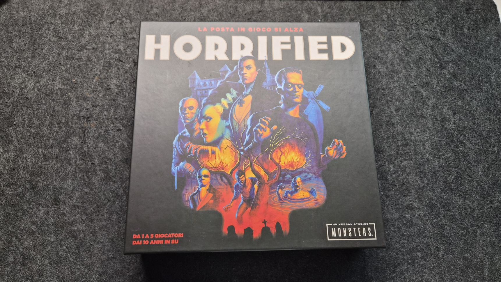 Horrified Boardgame organizer