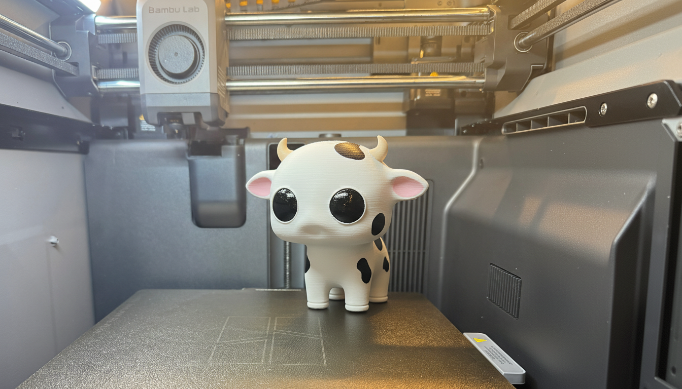 Baby Cow - Adorable Farm Animal