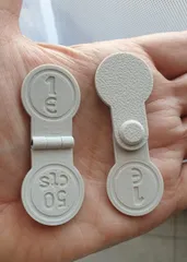 Moneda doble plegable- Double folding coin