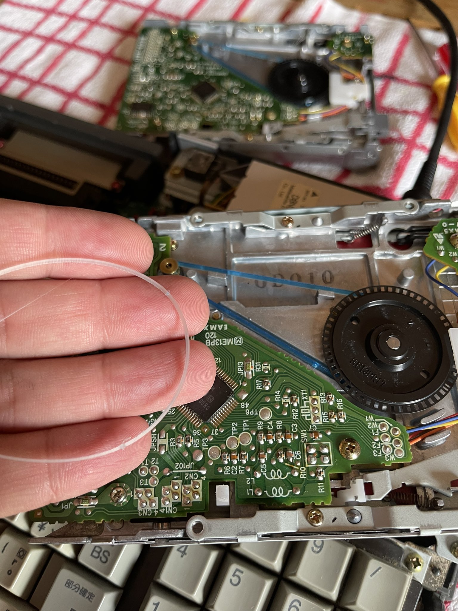 Belt for Panasonic Floppy drive MSX by Un Friki En casa Download free