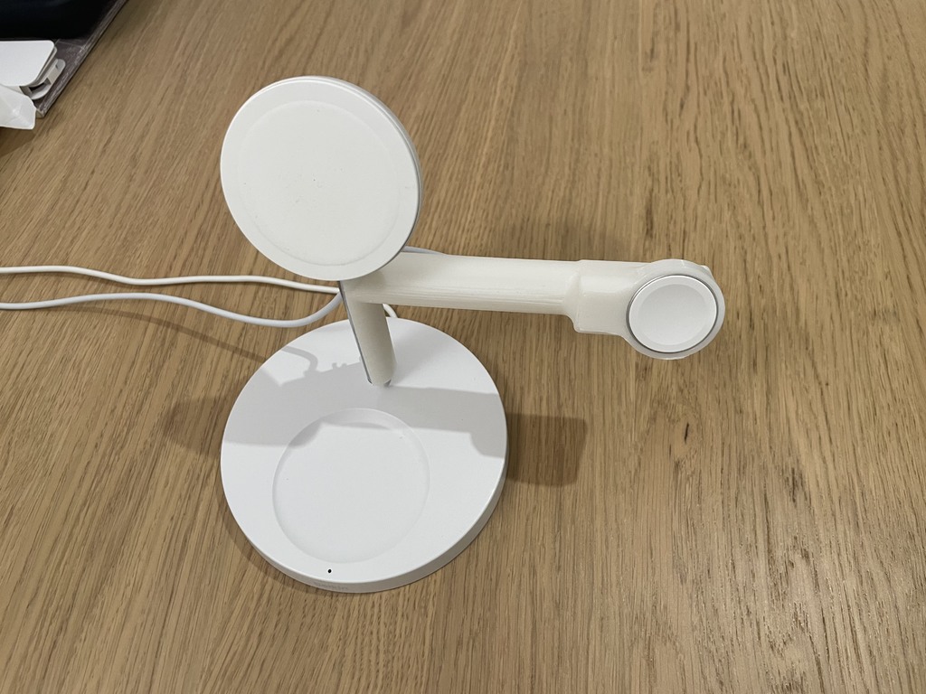 belkin 2 in 1 apple watch charging addon by ych003 Download free STL
