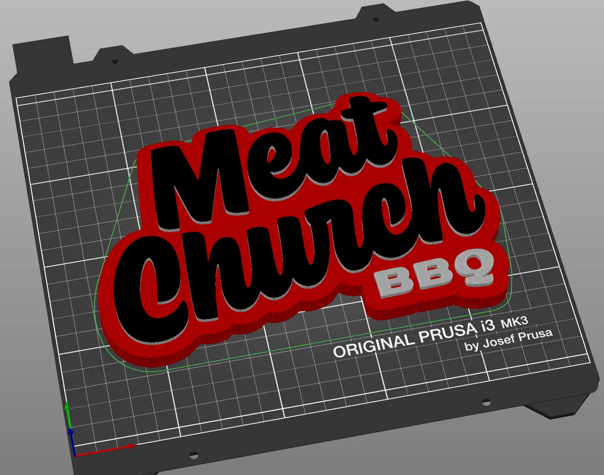 Meat Church BBQ Logo by Jeff