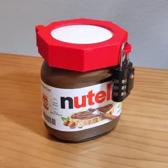 Nutella Dispenser Coaster by HelloItsMeAdm