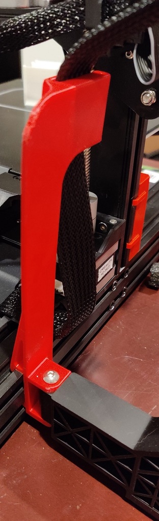 CR-6 SE Rear Cable Tidy with Spool holder