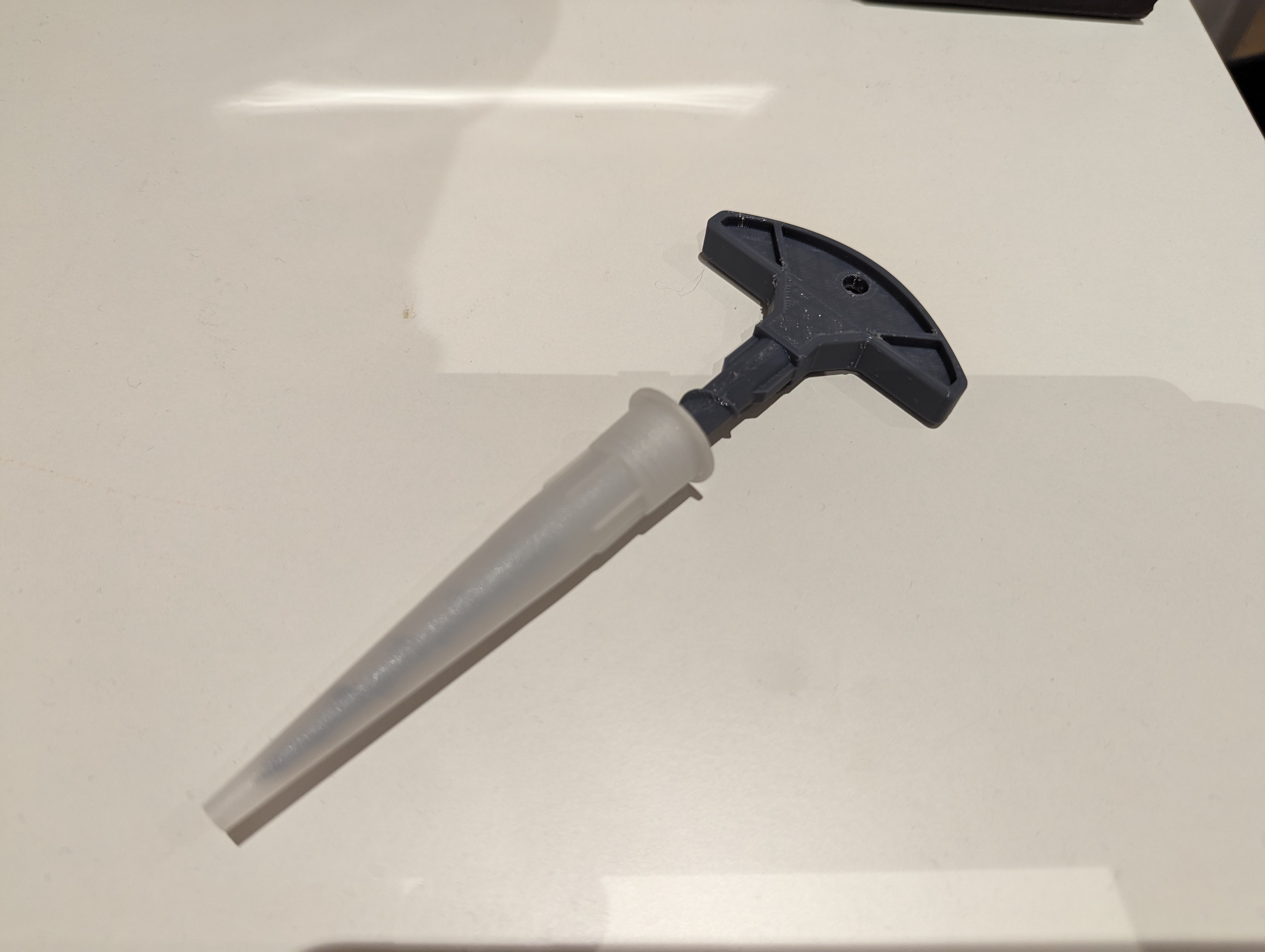 Caulking Gun Nozzle Unblocker by apembo Download free STL model