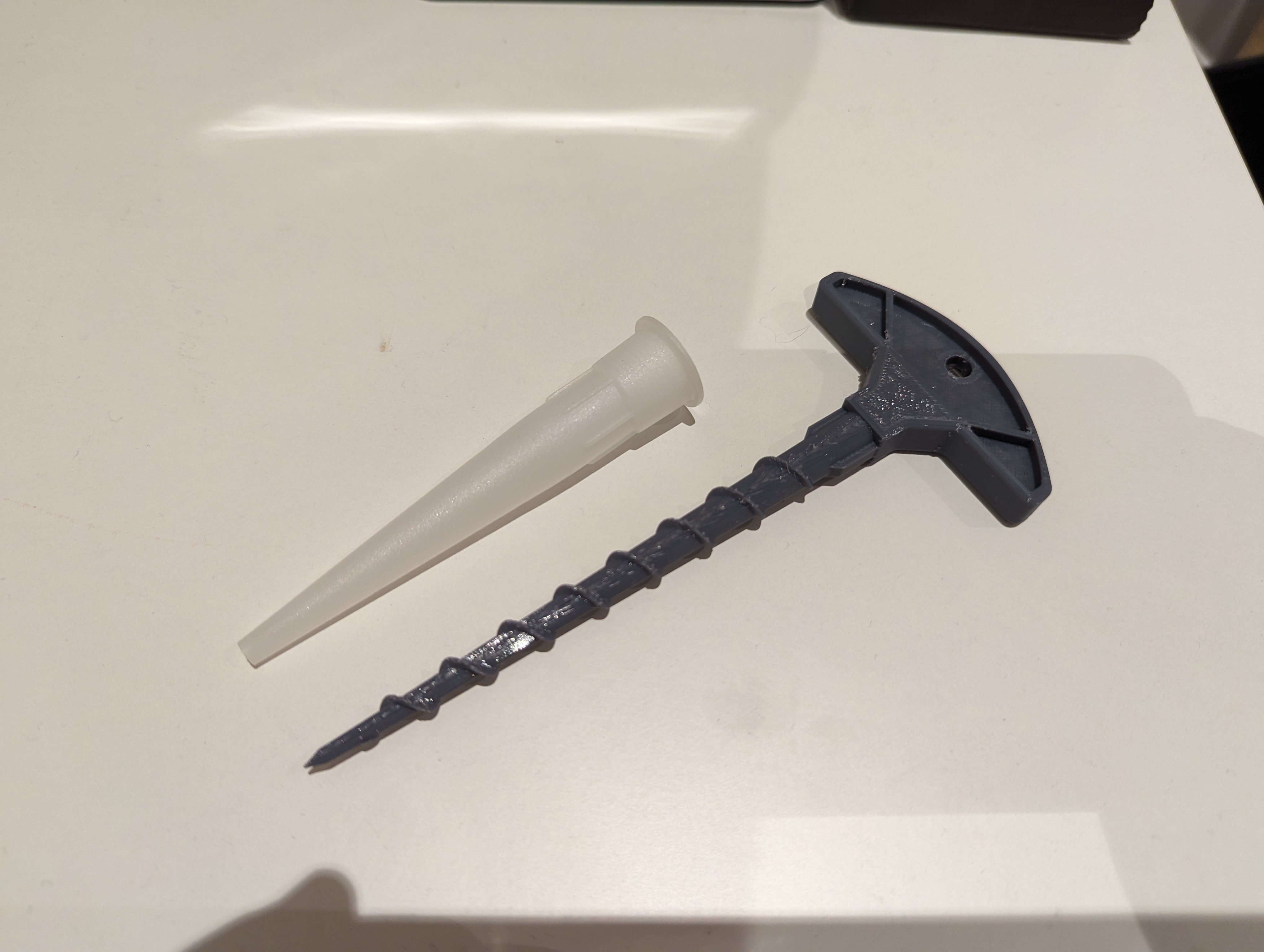 Caulking Gun Nozzle Unblocker 3D model thumbnail