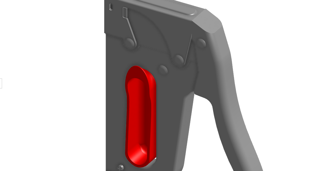 Sy's Peglock Staple Gun Holder by mentalflossed Download free STL