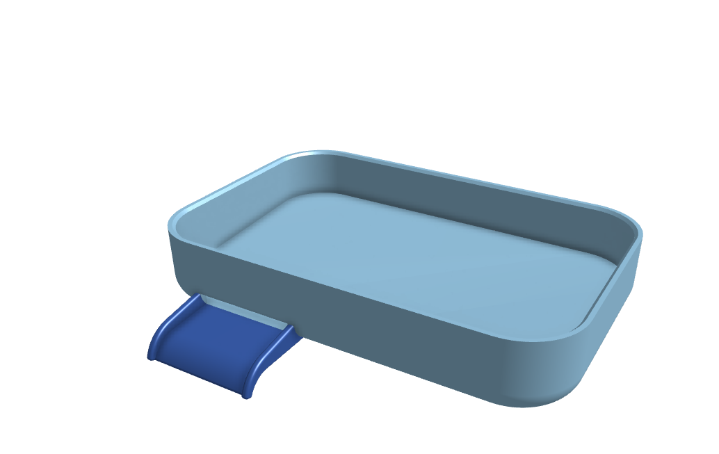 Oxo Sink Caddy Base with Drain by mentalflossed | Download free STL ...