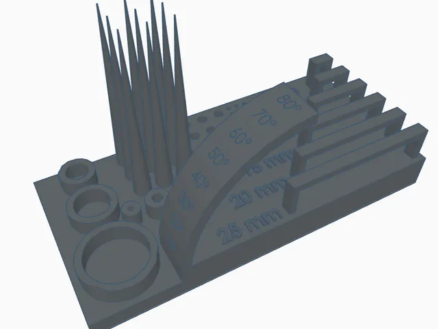 The compak 3d printer tester