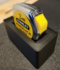 Gridfinity holder for 3m Stanley tape measure