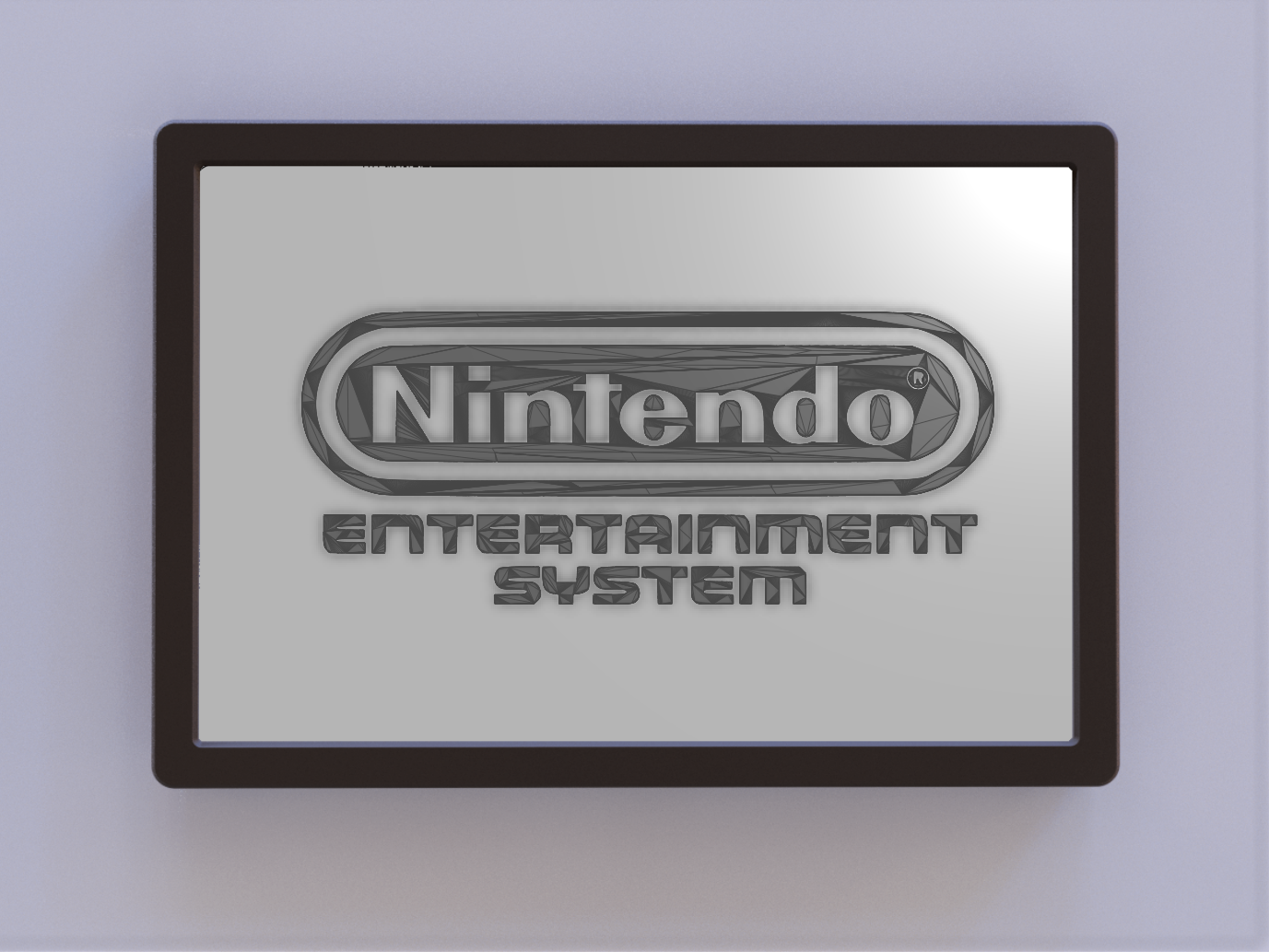 NES Logo Wall Art