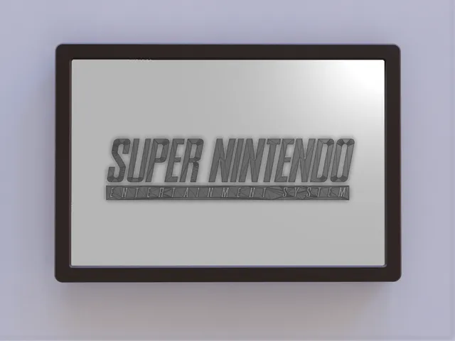 SNES Logo Wall Art