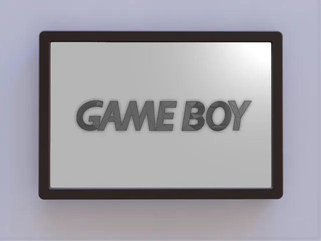 Game Boy Logo Wall Art