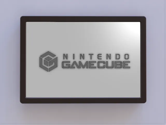 GameCube Logo Wall Art