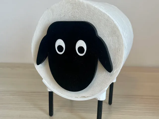 Toilet Paper Sheep no Screw