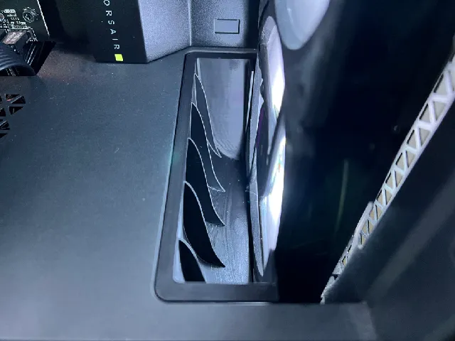 Bottom Fan Airflow Duct for Corsair 4000D Airflow